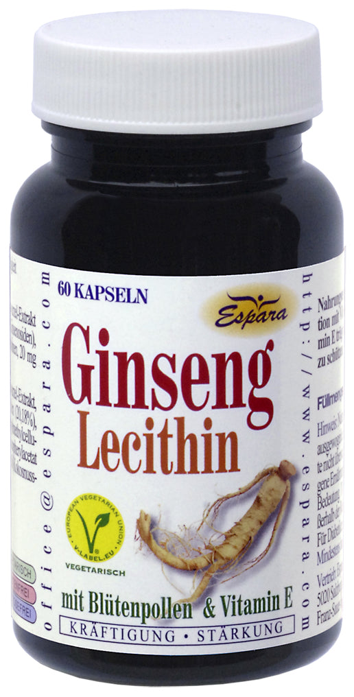 Espara ginseng lecithin 60 Capsules