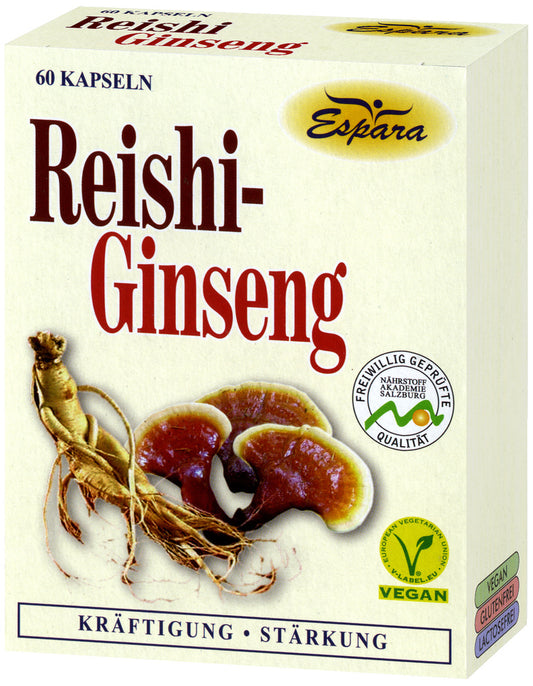 Espara Reishi Ginseng 60 Capsules