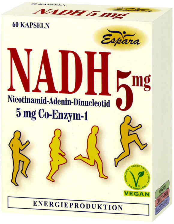 Espara NADH-5mg 60 capsules