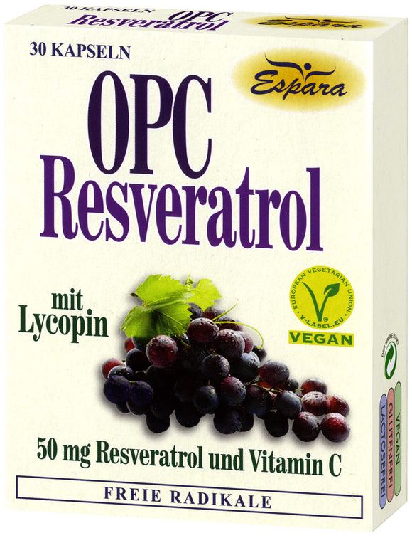 Espara OPC Resveratrol 30 capsules