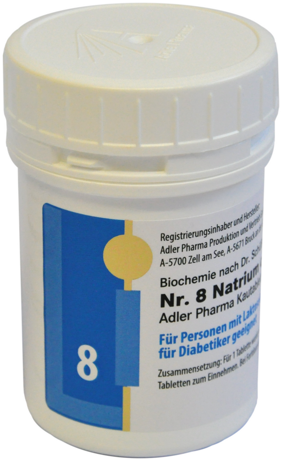 Adler Schuessler No.8 Sodium chlorate D6, 100 Chewable Tablets