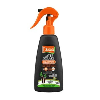 Delice Solaire Black Carrot Sun Milk SPF30 sunscreen spray 200 ml