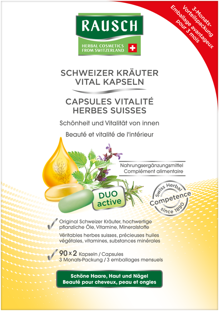 Rausch Vital Swiss Herbal Capsules