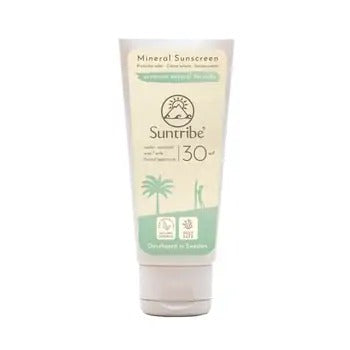 Suntribe Natural sunscreen mineral cream for body and face SPF30 - 100 ml