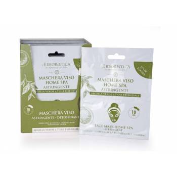 Erboristica Face mask with green clay 2x10 ml - mydrxm.com