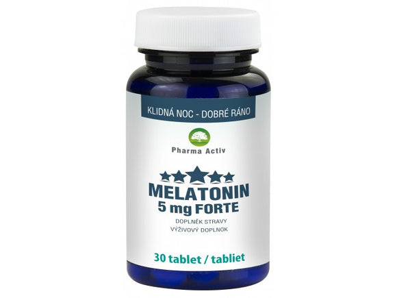 Melatonin Forte 5 mg 30 tablets - mydrxm.com