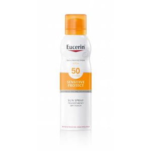 Eucerin SUN Sensitive Protect Dry Touch SPF50 transparent spray 200 ml - mydrxm.com