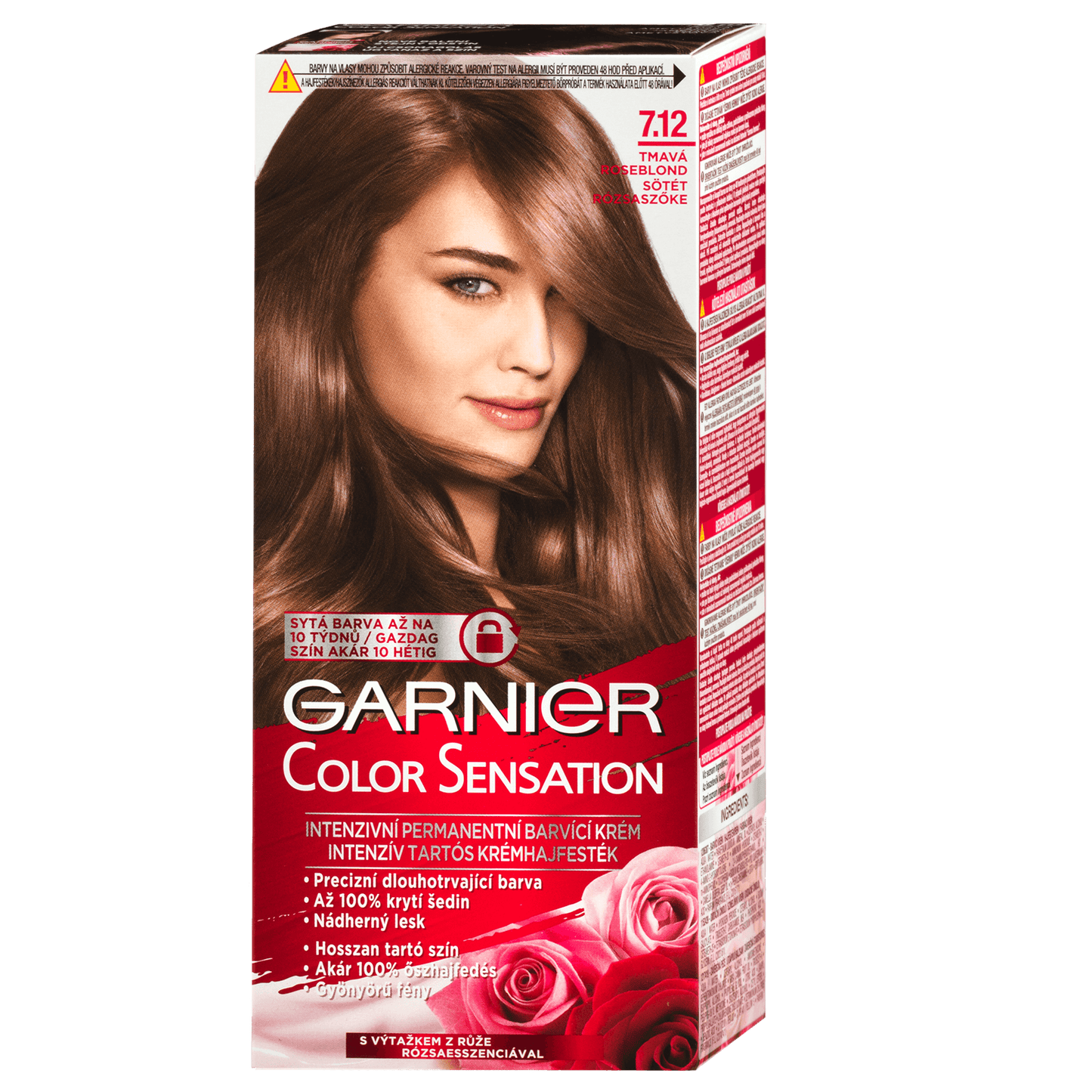 GARNIER Color Sensation hair color dark roseblond 7.12