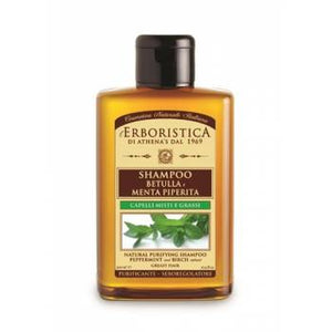 Erboristica Oily hair shampoo with mint 300 ml - mydrxm.com