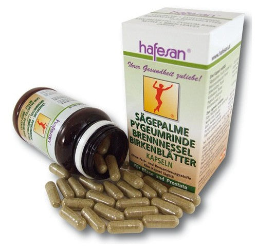 Hafesan Saw Palmetto Pygeum Bark Nettle Birch Leaves 60 capsules