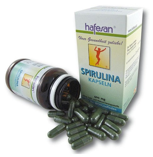 Hafesan Spirulina 400 mg 60 capsules