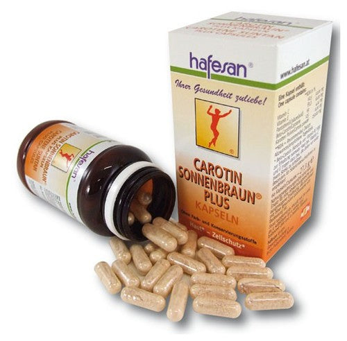 Hafesan Carotene Suntan Plus 60 capsules
