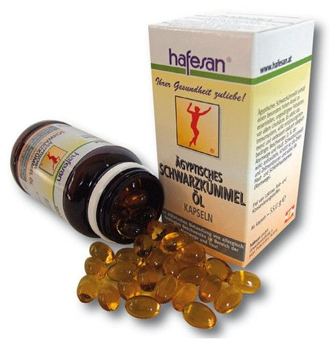 Hafesan Egyptian Black Seed Oil 500 mg 80 Capsules
