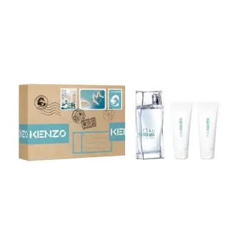 Kenzo L´Eau Femme EDT Gift Set 50 ml + shower gel 75 ml + body lotion 75 ml