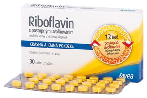 Favea Riboflavin with a gradual release of 30 tablets