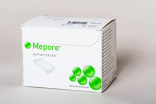 MEPORE PRO 6 x 7 cm, 60 pcs, SELF-ADHESIVE ABSORPTION COVER, STERILE