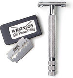 Wilkinson Sword Edge Vintage razor + classic spare blades, 1 pc