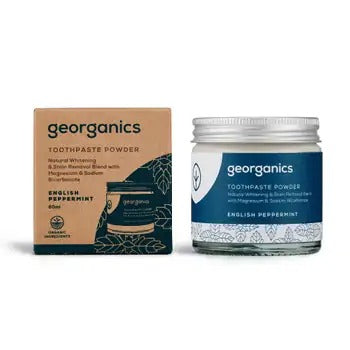 Georganics English mint tooth powder 60 ml