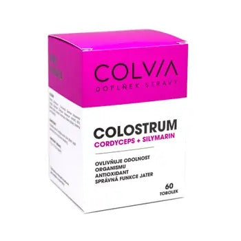 COLVIA Colostrum Cordyceps + Silymarin 60 capsules