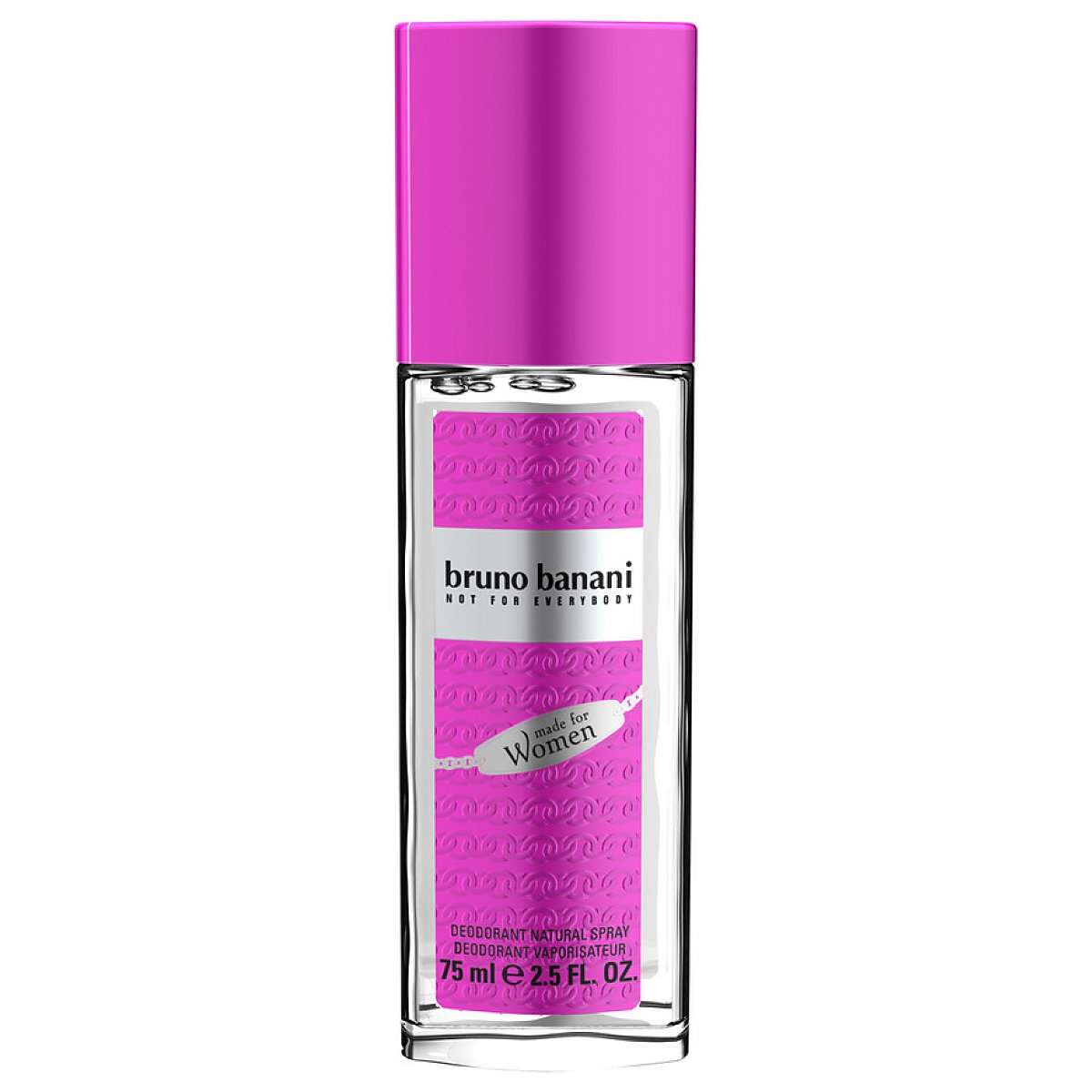 bruno banani deodorant natural spray Made for Women, 75 ml