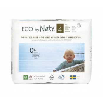 ECO by Naty Maxi 8-15 kg diapers 22 pcs - mydrxm.com