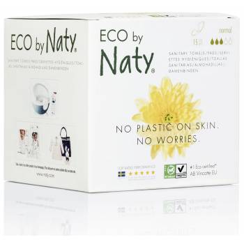 ECO by Naty Normal pads pantie liners 15 pcs - mydrxm.com
