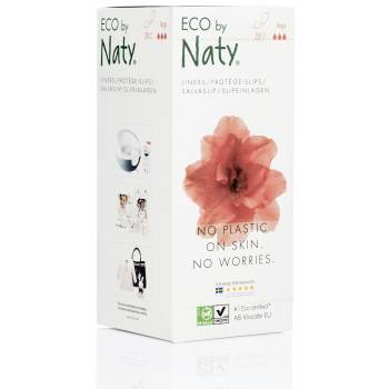 ECO by Naty Super women's pantie liners pads 28 pcs - mydrxm.com