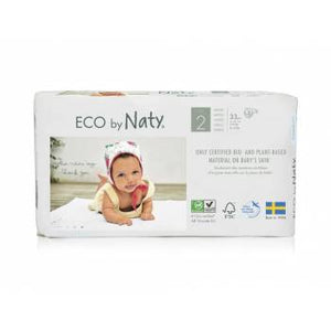 ECO by Naty Mini 3-6 kg diapers 33 pcs - mydrxm.com