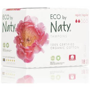 ECO by Naty Normal Women's tampons 18 pcs - mydrxm.com