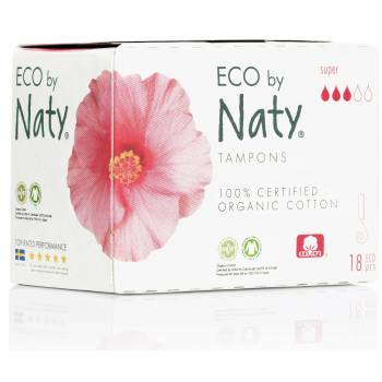 ECO by Naty Super Women's tampons 18 pcs - mydrxm.com