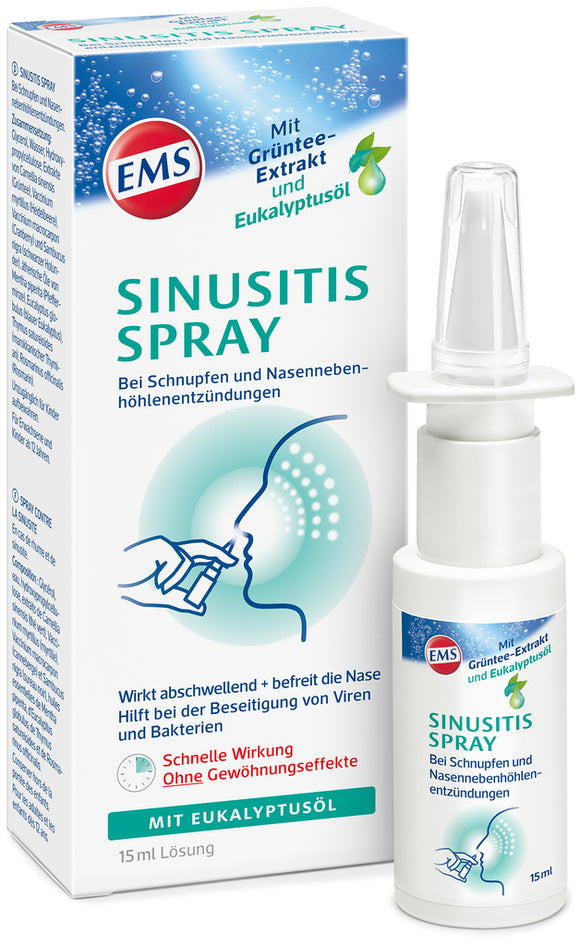 Emser Sinusitis Spray with eucalyptus oil 15 ml