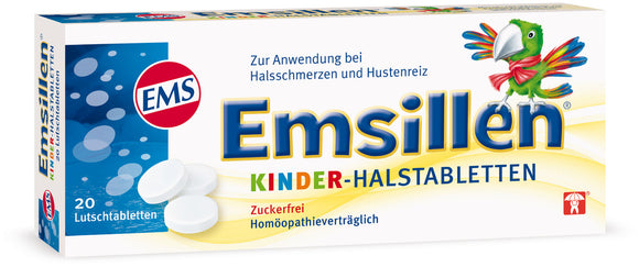 Emser Emsillen Children's Throat 20 Lozenges