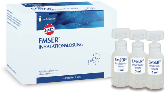 Emser inhalation solution 20 ampoules