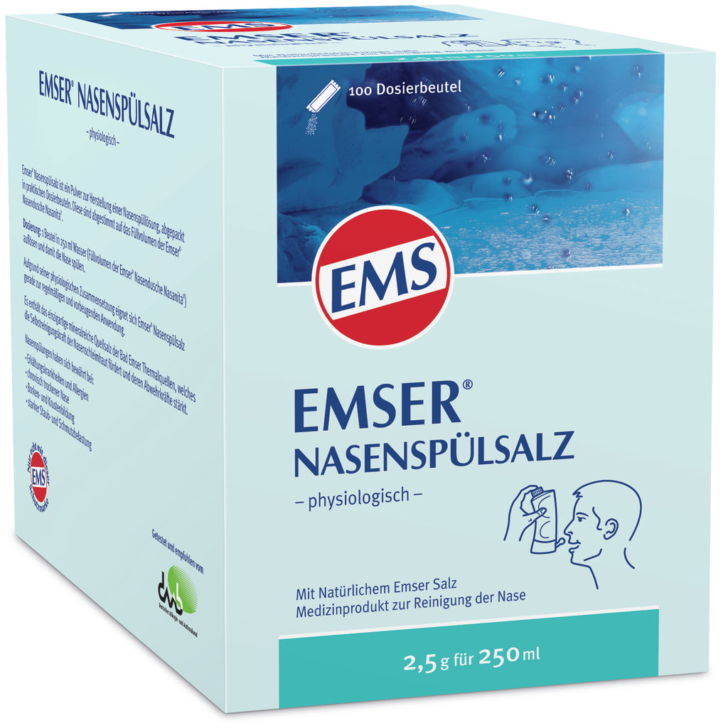 Ems Emser nasal rinsing salt 100 sachets