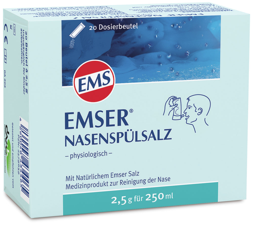 Ems Emser nasal rinsing salt 20 sachets