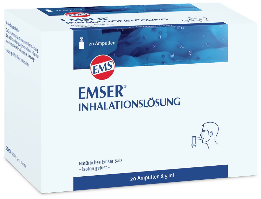 Emser inhalation solution 20 ampoules