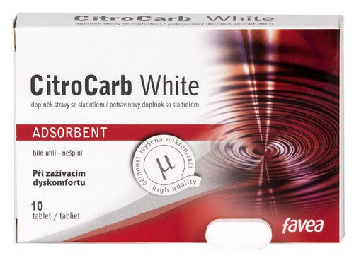 Favea CitroCarb White 10 tablets