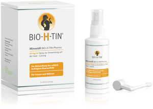 Bio-H-Tin Minoxidil 20 mg/ml hair loss treatment 180 ml (3 bottles x 60 ml)