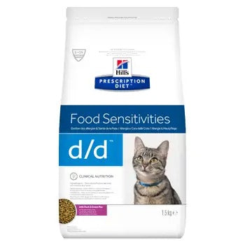 Hill's PD d / d Cat food with duck 1.5 kg