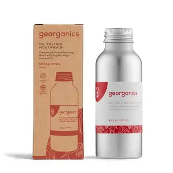 Georganics Eucalyptus mouthwash oil based 100 ml