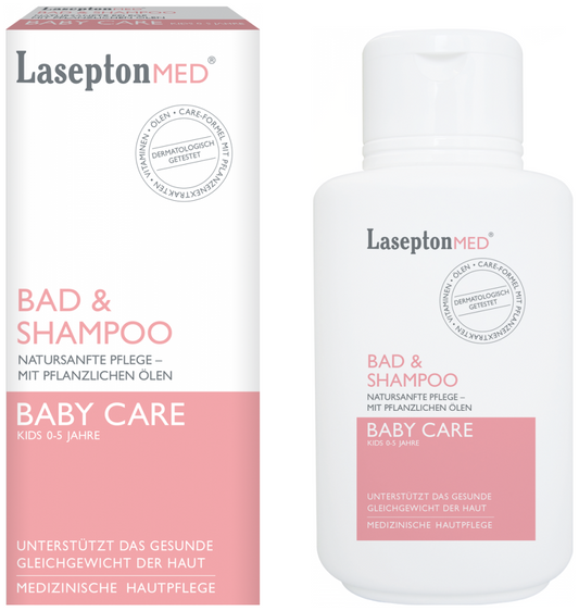 Lasepton MED Baby Care Bath & Shampoo 200 ml