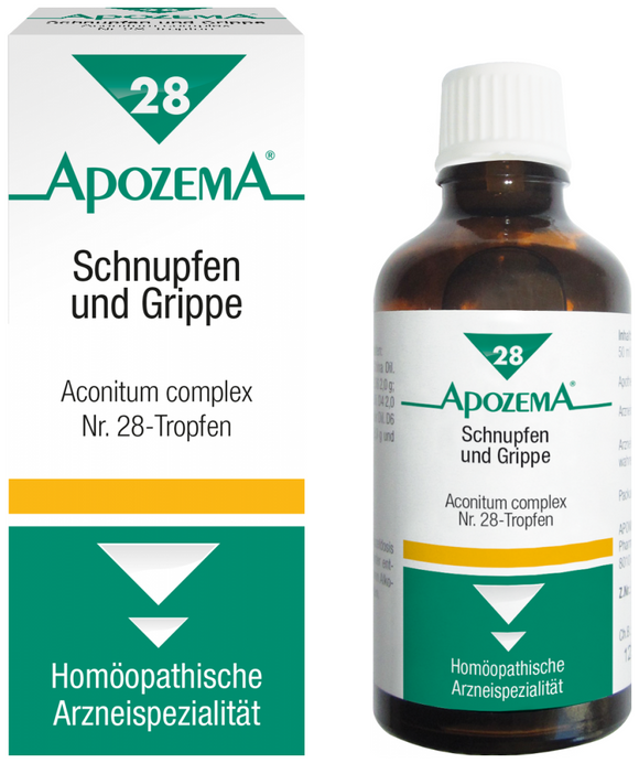 Apozema Cold and Flu Drops No. 28 - 50 ml