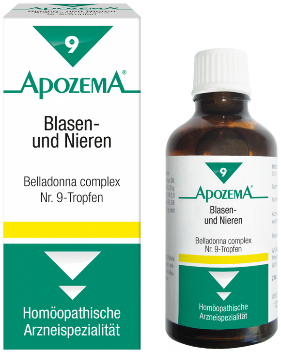 Apozema Bladder and Kidney Drops No. 9 - 50 ml