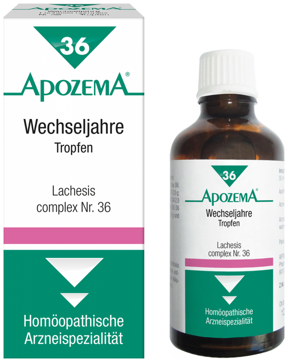 Apozema Menopause Drops No. 36 - 50 ml