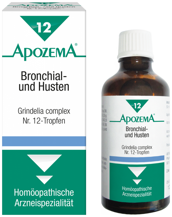 Apozema Bronchial and Cough Drops #12 - 50 ml