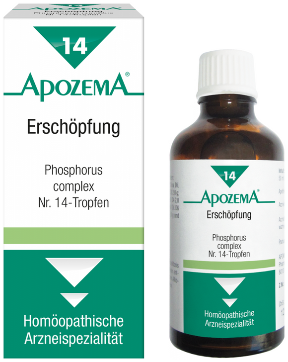 Apozema Exhaustion Drops No. 14 - 50 ml