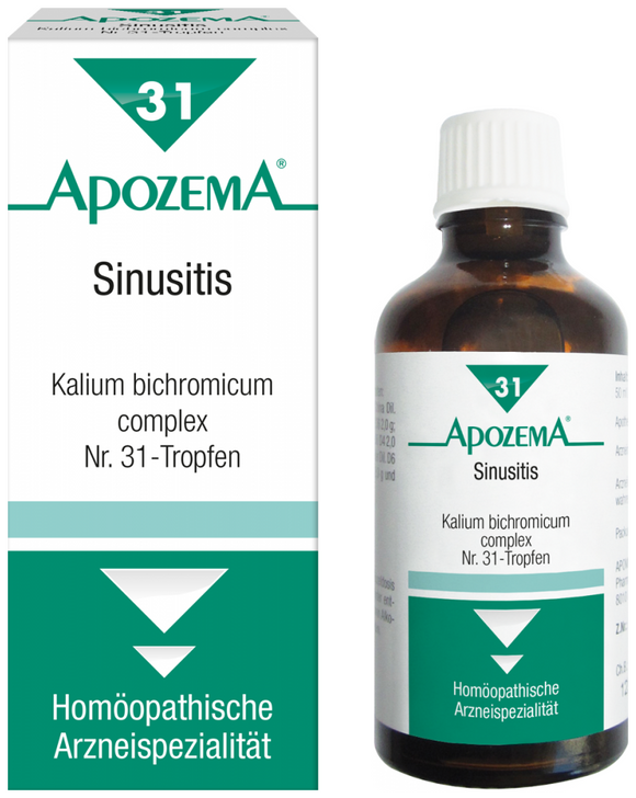 Apozema Sinusitis drops Nr. 31 - 50 ml