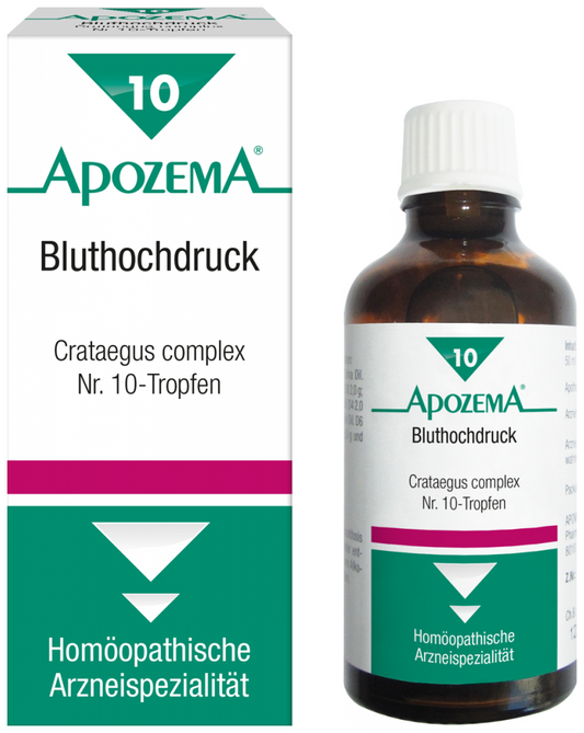 Apozema High Blood Pressure Drops No.10 - 50 ml