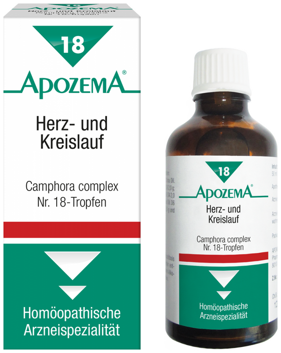 Apozema Heart and Circulatory Drops No. 18 - 50 ml