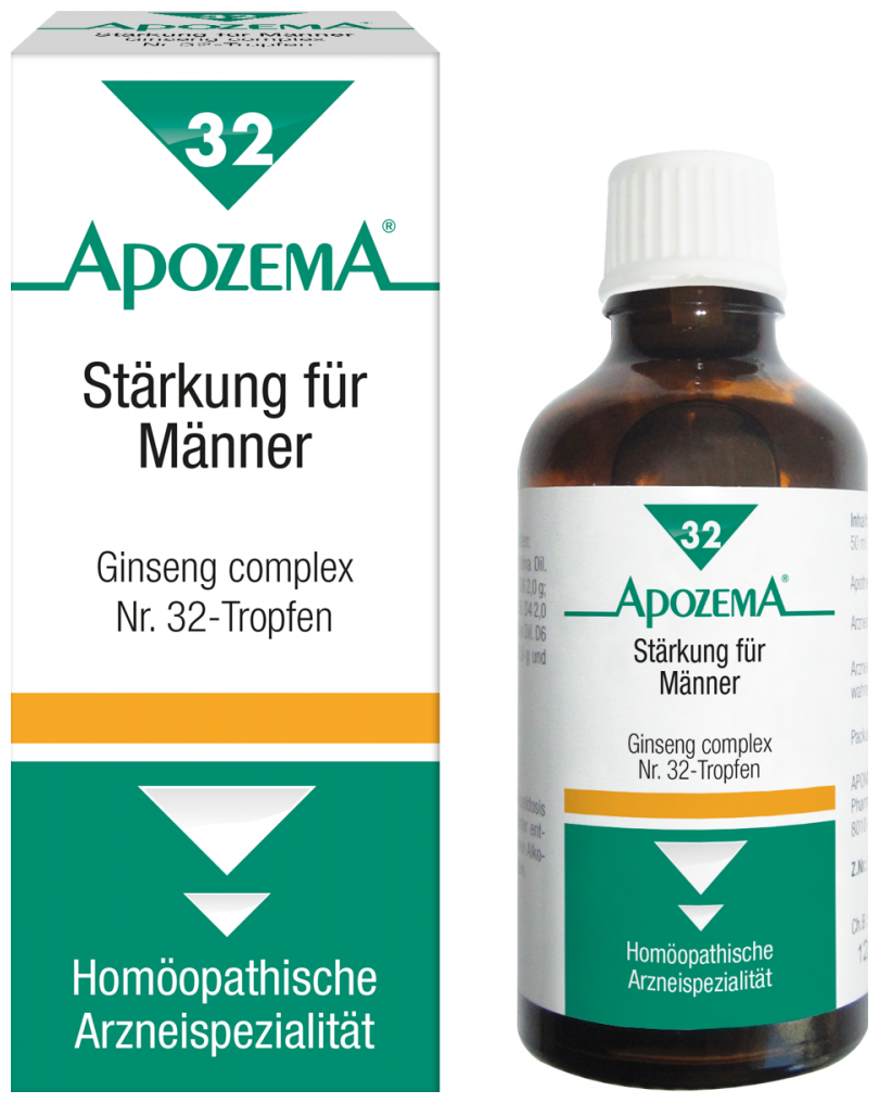 Apozema Strengthening Drops for Men No. 32 - 50 ml